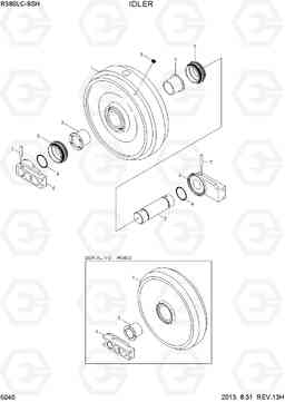 5040 IDLER R380LC-9SH, Hyundai