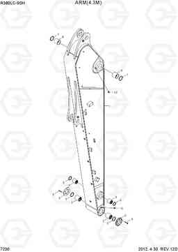 7230 ARM(4.3M) R380LC-9SH, Hyundai