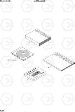 8200 MANUALS R380LC-9SH, Hyundai