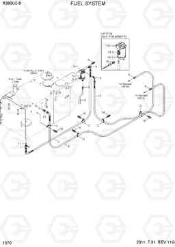 1070 FUEL SYSTEM R390LC-9(INDIA), Hyundai