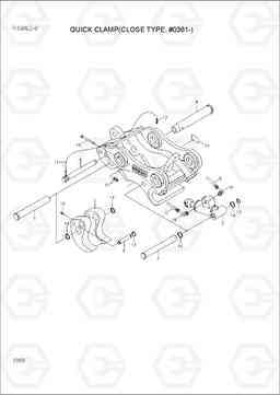 3880 QUICK CLAMP(CLOSE TYPE, #0361-) R390LC-9(INDIA), Hyundai