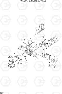 1094 FUEL INJECTION PUMP(2/2) R420/R450LC, Hyundai