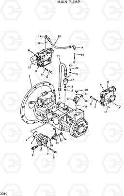 2010 MAIN PUMP R420/R450LC, Hyundai