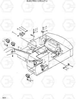 3021 ELECTRIC CIRCUIT 2 R420/R450LC, Hyundai