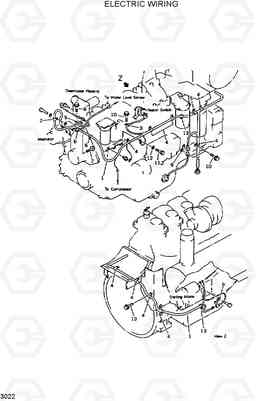 3022 ELECTRIC WIRING R420/R450LC, Hyundai