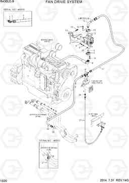 1020 FAN DRIVE SYSTEM R430LC-9, Hyundai