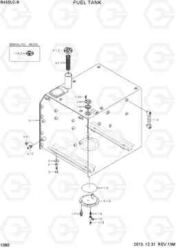 1080 FUEL TANK R430LC-9, Hyundai