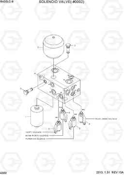 4300 SOLENOID VALVE(-#0002) R430LC-9, Hyundai