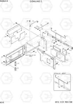 6210 COWLING 2 R430LC-9, Hyundai