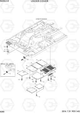 6260 UNDER COVER R430LC-9, Hyundai