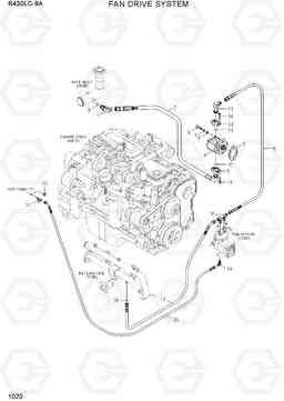 1020 FAN DRIVE SYSTEM R430LC-9A, Hyundai