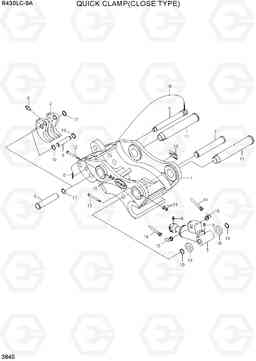 3840 QUICK CLAMP(CLOSE TYPE) R430LC-9A, Hyundai