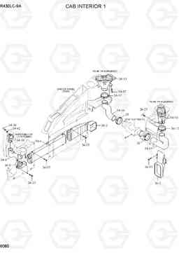 6080 CAB INTERIOR 1 R430LC-9A, Hyundai