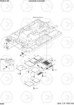 6260 UNDER COVER R430LC-9A, Hyundai