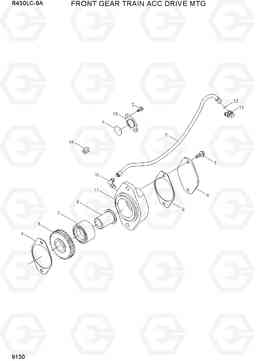 9130 FRONT GEAR TRAIN ACC DRIVE MTG R430LC-9A, Hyundai