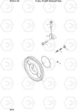 9270 FUEL PUMP MOUNTING R430LC-9A, Hyundai
