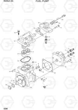 9280 FUEL PUMP R430LC-9A, Hyundai