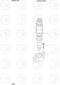 9490 INJECTOR R430LC-9A, Hyundai