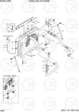 1050 COOLING SYSTEM R430LC-9SH, Hyundai