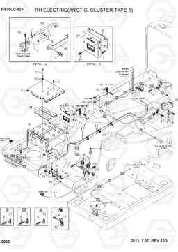 2030 RH ELECTRIC(ARCTIC, CLUSTER TYPE 1) R430LC-9SH, Hyundai