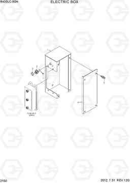 2150 ELECTRIC BOX R430LC-9SH, Hyundai