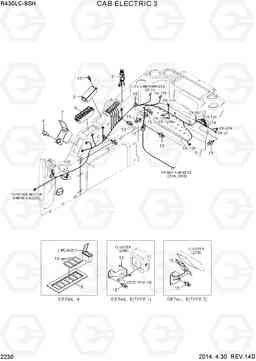 2230 CAB ELECTRIC 3 R430LC-9SH, Hyundai