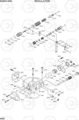 4020 REGULATOR R430LC-9SH, Hyundai