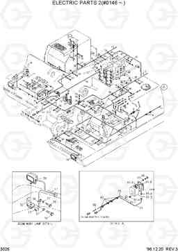 3026 ELECTRIC PARTS 2(#0146-) R450LC-3(-#1000), Hyundai