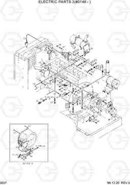 3027 ELECTRIC PARTS 3(#0146-) R450LC-3(-#1000), Hyundai