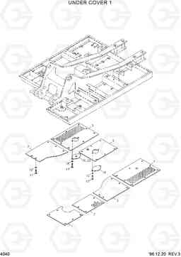 4040 UNDER COVER 1 R450LC-3(-#1000), Hyundai