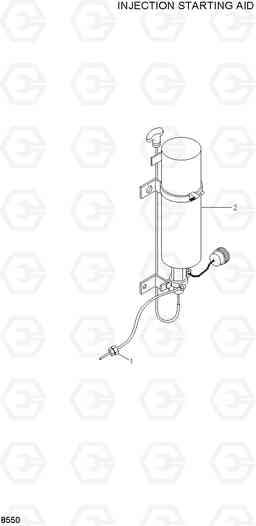 8550 COLD START EQUIPMENT R450LC-3(-#1000), Hyundai