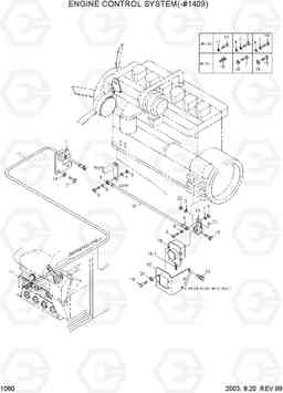 1060 ENGINE CONTROL SYSTEM(-#1409) R450LC-3(#1001-), Hyundai