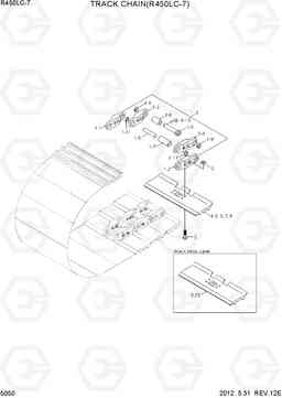 5050 TRACK CHAIN(R450LC-7) R450LC-7, Hyundai