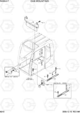 6010 CAB MOUNTING R450LC-7, Hyundai