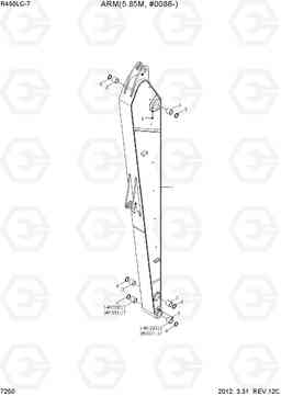 7250 ARM(5.85M, #0086-) R450LC-7, Hyundai