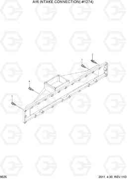 9525 AIR INTAKE CONNECTION(-#1274) R450LC-7, Hyundai