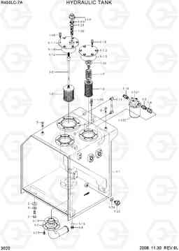 3020 HYDRAULIC TANK R450LC-7A, Hyundai