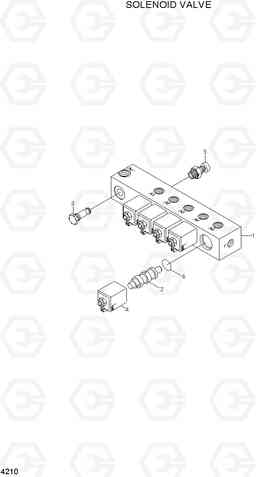 4210 SOLENOID VALVE R450LC-7A, Hyundai