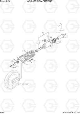 5060 ADJUST COMPONENT R450LC-7A, Hyundai