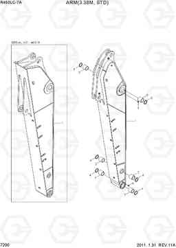 7200 ARM(3.38M, STD) R450LC-7A, Hyundai