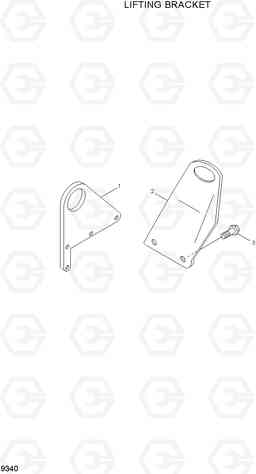 9340 LIFTING BRACKET R450LC-7A, Hyundai