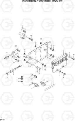 9410 ELECTRONIC CONTROL COOLER R450LC-7A, Hyundai