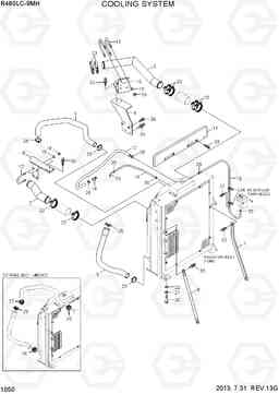 1050 COOLING SYSTEM R480LC-9MH, Hyundai