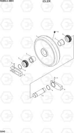 5040 IDLER R480LC-9MH, Hyundai