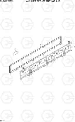 9015 AIR HEATER STARTING AID R480LC-9MH, Hyundai