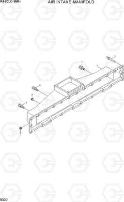 9320 AIR INTAKE MANIFOLD R480LC-9MH, Hyundai
