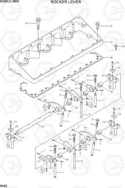 9430 ROCKER LEVER R480LC-9MH, Hyundai