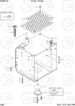 1080 FUEL TANK R480LC-9, Hyundai