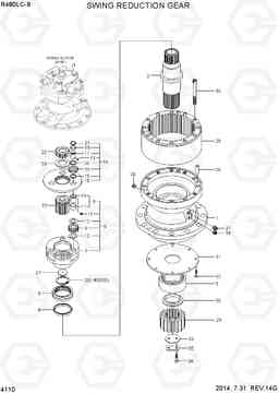 4110 SWING REDUCTION GEAR(TYPE 1) R480LC-9, Hyundai