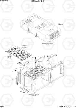 6200 COWLING 1 R480LC-9, Hyundai